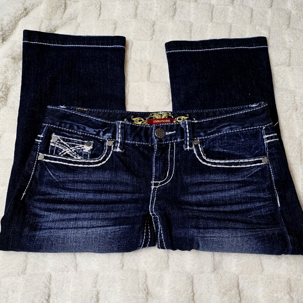 Maurices NWOT Denim Bermuda Shorts Denim Jeans Pants 5/6 Reg - Picture 6 of 6